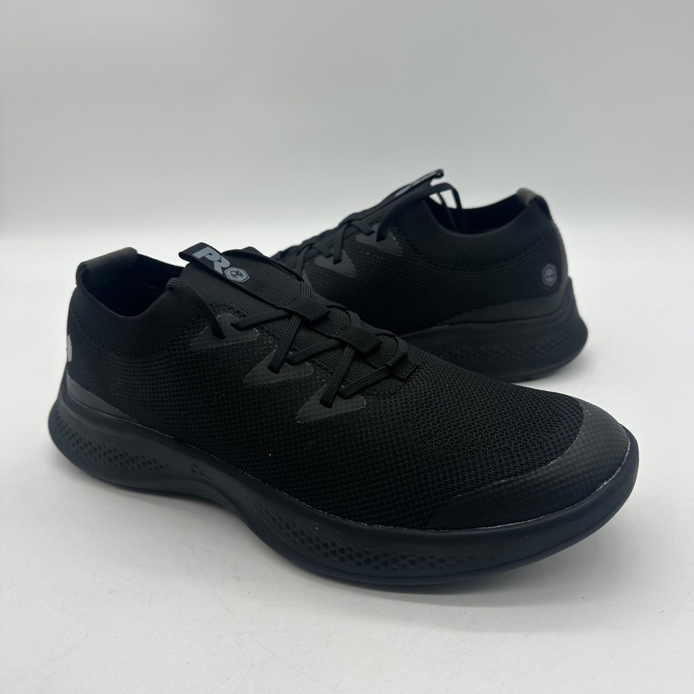 Timberland PRO 106521 Solace MAX TB0A5WGQ001 Womens 11 Black Slip-On Work Shoes - Picture 3 of 11